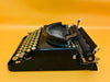 Remington Portable Vintage Typewriter - Glass Keys AZERTY French Keyboard With Case