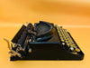 Remington Portable Vintage Typewriter - Glass Keys AZERTY French Keyboard With Case