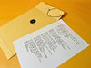 Custom Typewriter Poem Personalized Digital Or Physical Typed Poem