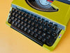 Working Typewriter Brother Deluxe 220 Green Ultra Mint