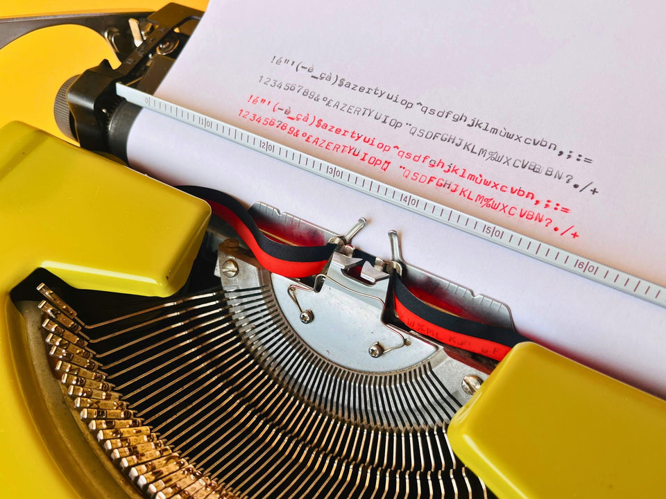 Working Typewriter Brother Deluxe 220 Green Ultra Mint