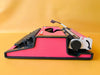 Vintage Olympia Traveller De Luxe Typewriter - Custom Pink Working Typewriter with Case QWERTY