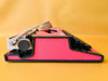 Vintage Olympia Traveller De Luxe Typewriter - Custom Pink Working Typewriter with Case QWERTY