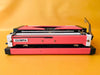 Vintage Olympia Traveller De Luxe Typewriter - Custom Pink Working Typewriter with Case QWERTY