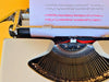 Underwood 18 Gray Spanish Qwerty Type Sample