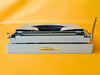 Working Typewriter Underwood 18 Gray Portable Spanish Qwerty