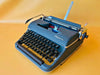 Working typewriter Olympia SM3 teal front view