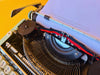 Working Typewriter Olympia Splendid 33 Custom Painted Cyan 1963