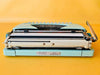 Working Typewriter Olympia Splendid 33 Custom Painted Cyan 1963