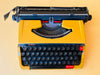 Brother Deluxe 262TR Spanish Qwerty keyboard close-up from above