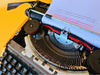 Working Typewriter Brother Deluxe 262TR Orange Spanish Qwerty