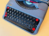 Working Typewriter Hermes Baby Metal German Qwertz With Case