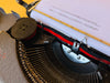 Working Typewriter Hermes Baby Metal German Qwertz With Case
