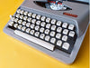 Royal Roytab Typewriter – 1970s Gray Manual Collectible Typewriter