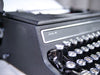 Hispano Olivetti Studio 46 | 1950s Black Metal | Industrial Elegance