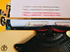 Princess 300 leather case with original guarantee card and typesample