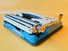 Working Typewriter Princess 300 Blue With Leather Case QWERTY (Copy)