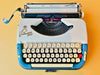 Princess 300 Spanish Qwerty keyboard close-up from above