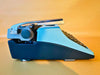 Olympia Monica | 1969 West German Icon | SM8 Working Typewriter Custom Cyan With Case