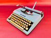 Working typewriter Imperial 200 mint blue main view with case