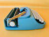 Working Typewriter Singer T4 Scholastic Blue Spanish QWERTY