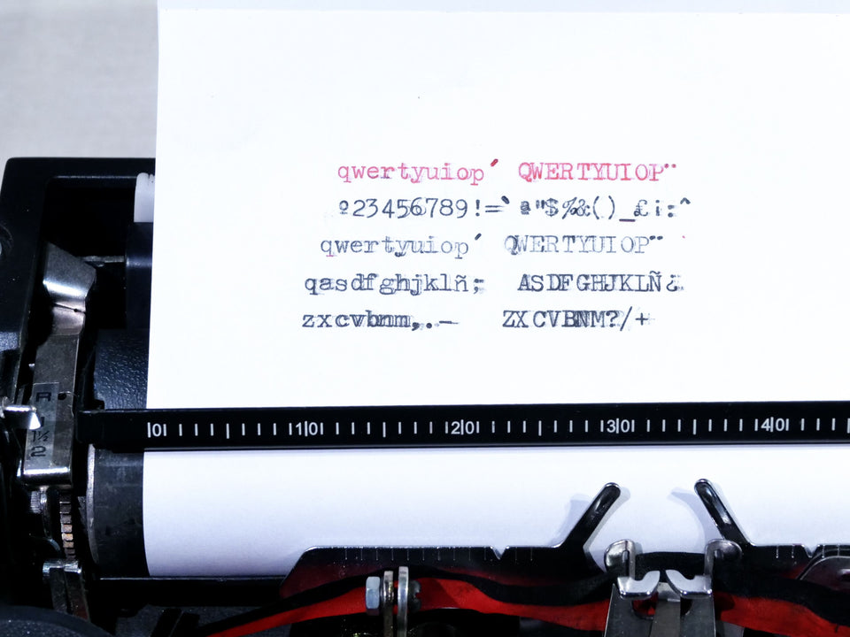 Olivetti MS 25 Premier Plus – Sleek Black – Modernist Manual