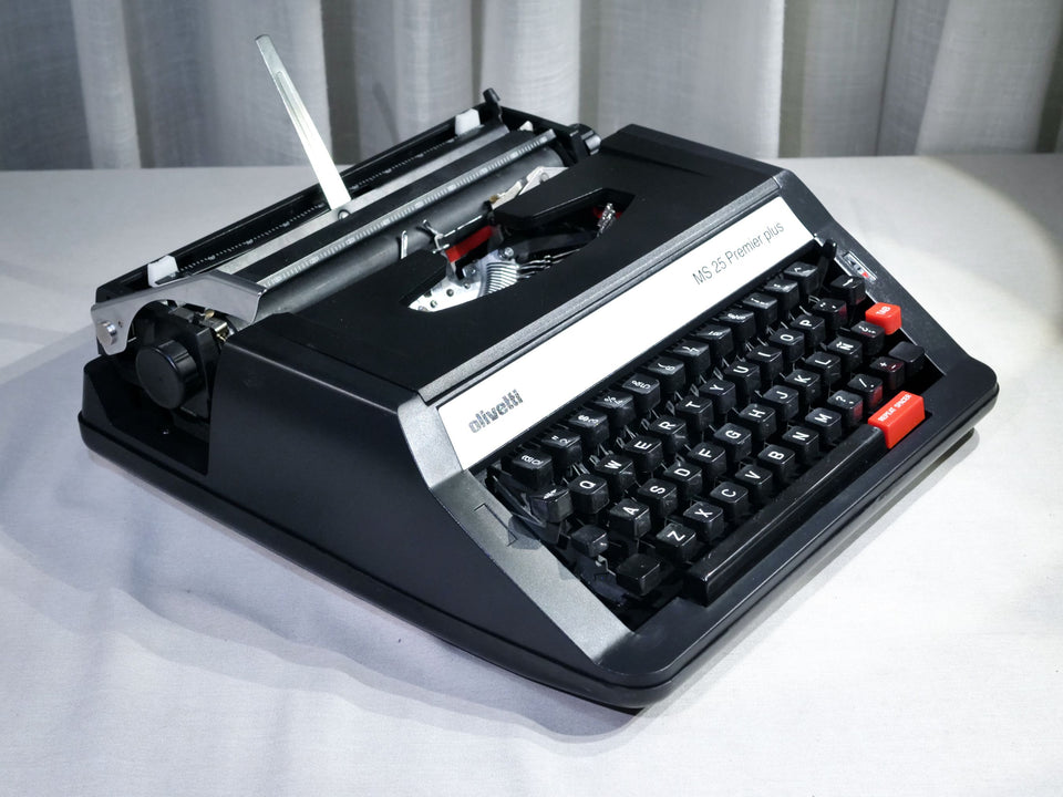 Olivetti MS 25 Premier Plus – Sleek Black – Modernist Manual