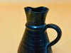 Prinknash Pottery Jug Set – 3 Handmade English Pewter-Glazed Pitchers, Vintage Rustic Decor