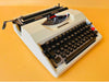 Working Typewriter Torpedo 10 40 White Dutch QWERTY with Case