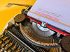 Working Typewriter Torpedo 10 40 White Dutch QWERTY with Case