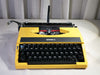 Working Yellow Safari 2 Typewriter | 1970s Japanese Typewriter