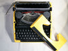 Working Yellow Safari 2 Typewriter | 1970s Japanese Typewriter