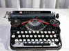 Underwood Standard Portable Typewriter 1921 Black – Working Manual with Case