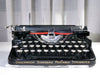 Underwood Standard Portable Typewriter 1921 Black – Working Manual with Case