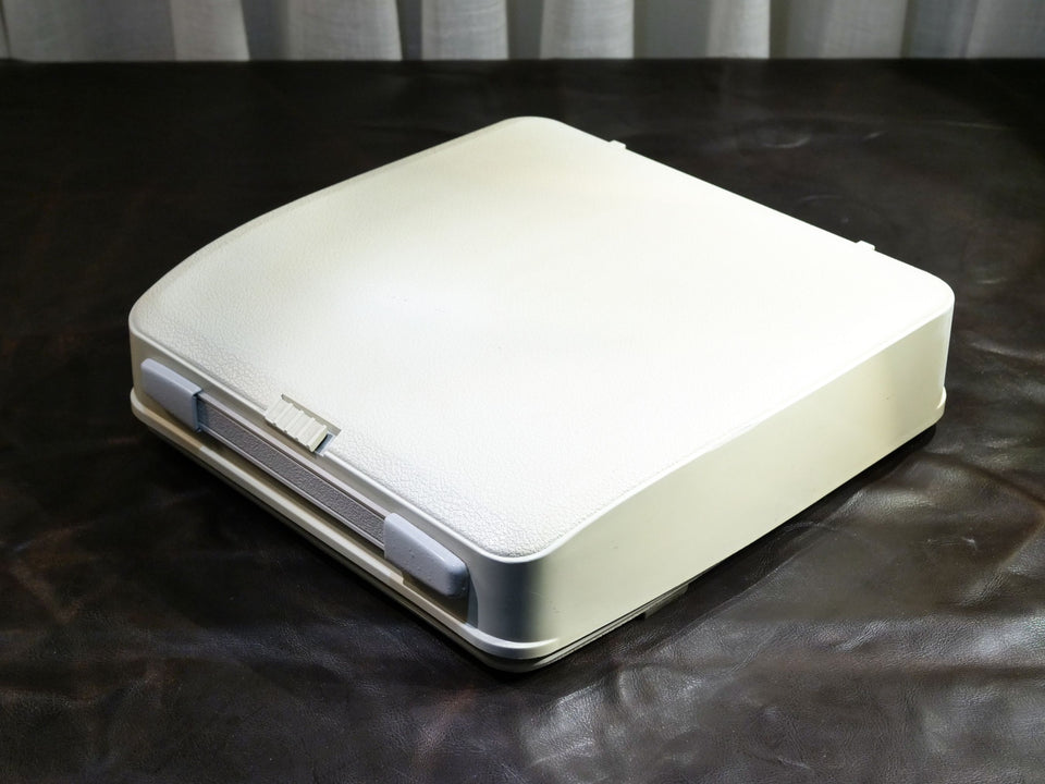 Hermes Baby | Arctic White | Swiss-Made Ultra-Portable Icon (1970s)