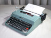 Olivetti Lettera 32 with Case | Iconic Seafoam Blue | The Writer’s Essential (Copy)