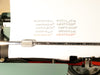 Crisp black and red ink type sample on white paper produced by this vintage Italian-designed Olivetti Lettera 32.