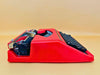Silver-Reed SR 10 Portable Typewriter - Working 1970s Manual - Red with Case