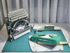 Working Amaya Deluxe Typewriter | Rare Two-Tone Emerald Green with Case
