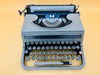 Hispano Olivetti Studio 46 Typewriter – Green Manual Portable Typewriter