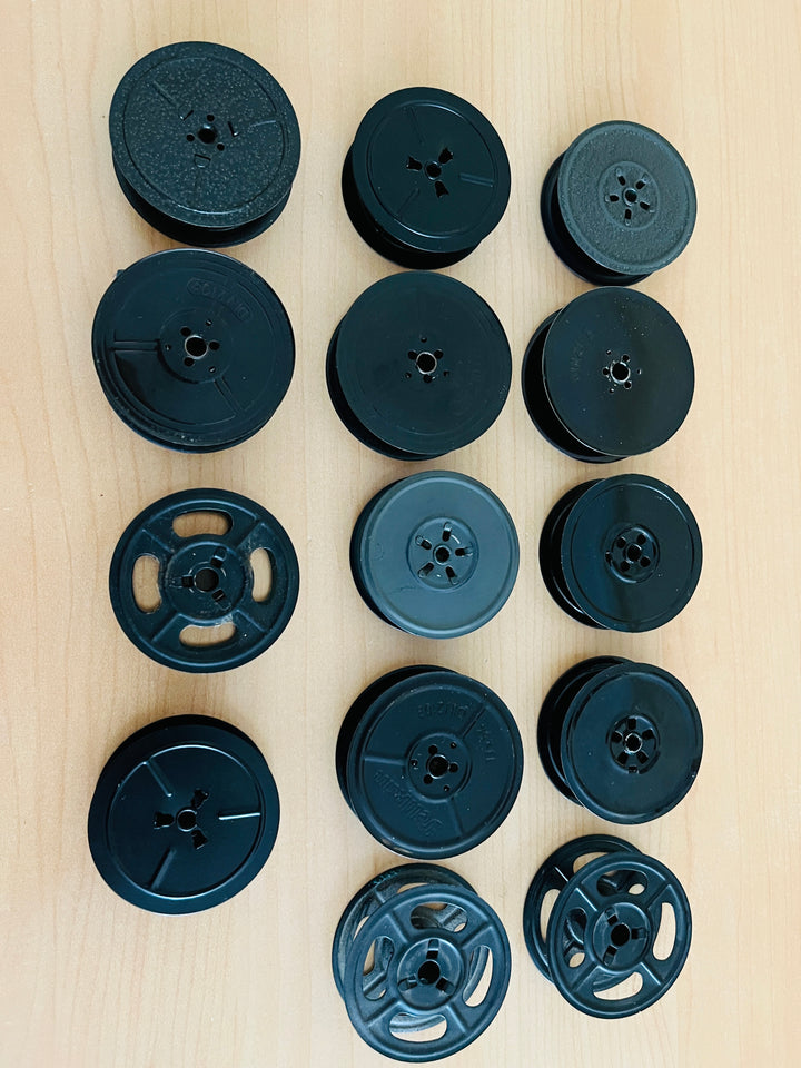 20 Metal Typewriter ribbon spools