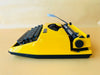 Royal Sahara Portable Typewriter Yellow  – Spanish QWERTY – With Case – Serviced & Working