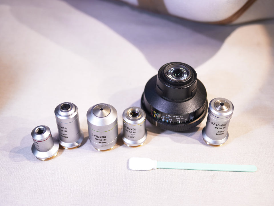 Leica Microsystems DM1000 | Clinical Laboratory Microscope | 5 Objectives