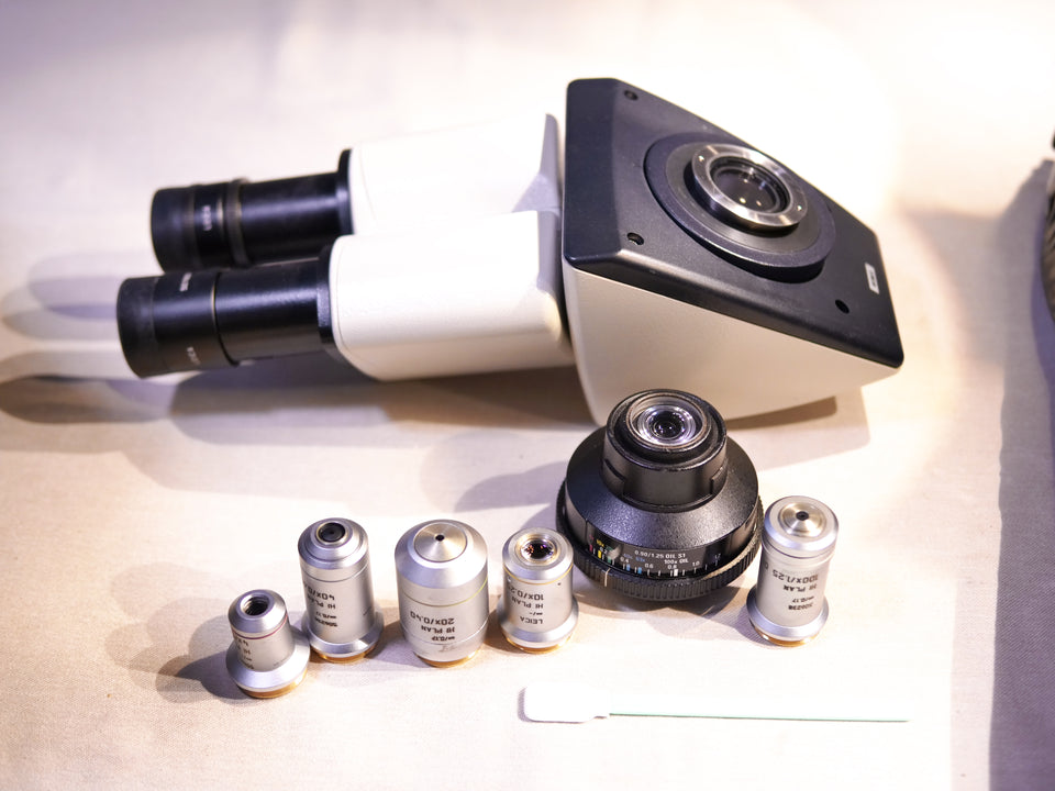 Leica Microsystems DM1000 | Clinical Laboratory Microscope | 5 Objectives