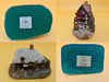 Lilliput Lane Miniatures Set – 9-Piece Vintage Tiny Houses & Windmill Collection, Handcrafted British Cottage