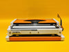 Olympia Traveller De Luxe Typewriter – 1970 Orange Portable Manual Typewriter with Case