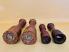 Vintage Marlux Pepper Grinder Set – 4 Mid-Century Modern Wooden Spice Mills