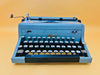 Vintage Blue Royal Quiet De Luxe | Fully Working QWERTY Manual | 1950s Retro