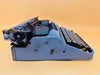 Working 1920s Oliver Typewriter - Gray Retro Metal Machine - QZERTY Modernist Decor
