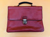 Arthur & Aston brown leather briefcase vintage style